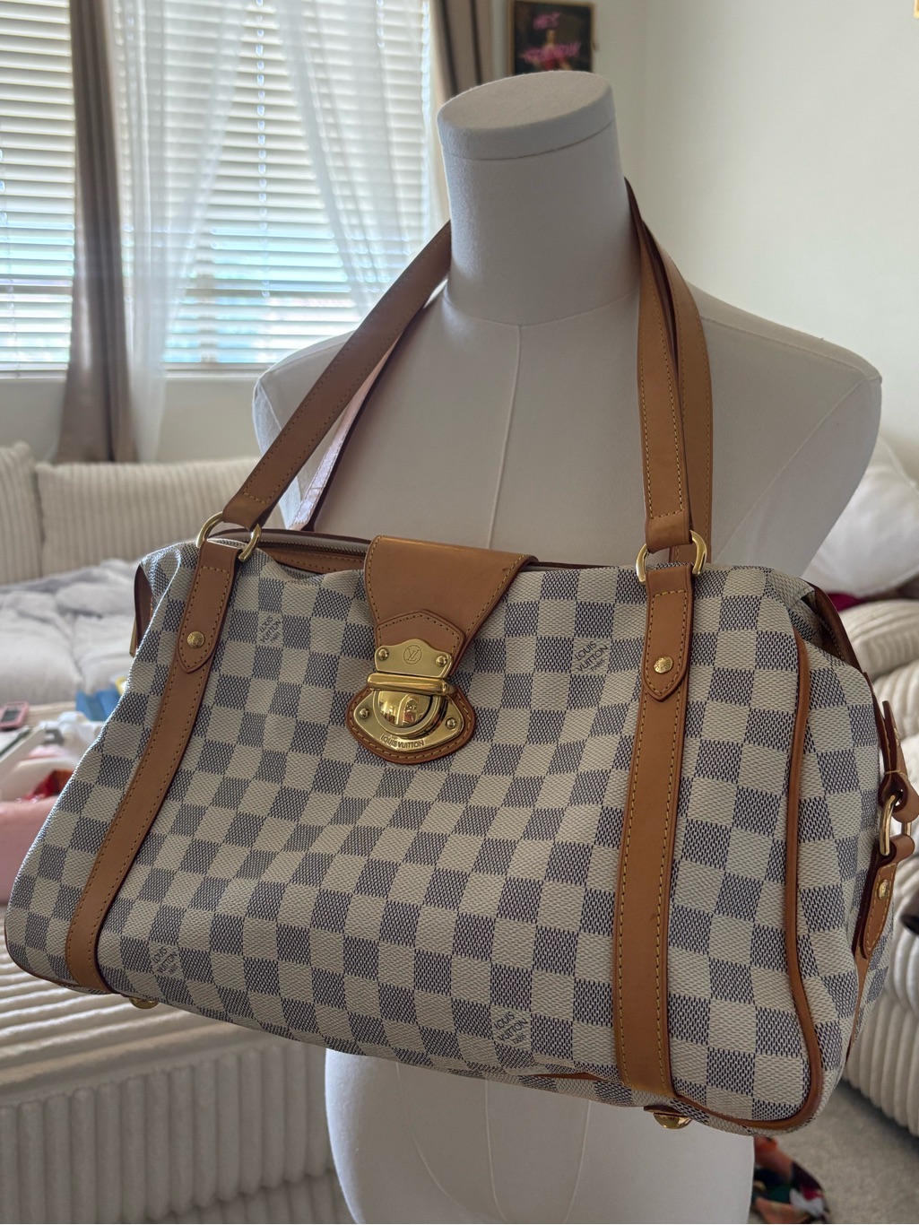 Lv Damier Azur Stresa Pm*Authentic